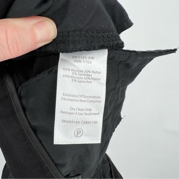 ATM ANTHONY THOMAS MELILLO Ponte Mid-rise Moto Pants In Black Size 4 - Picture 6 of 12